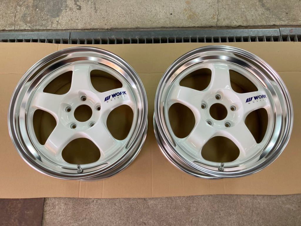 WORK マイスターS1 17ich オフセット8j+30ホイール4本セット