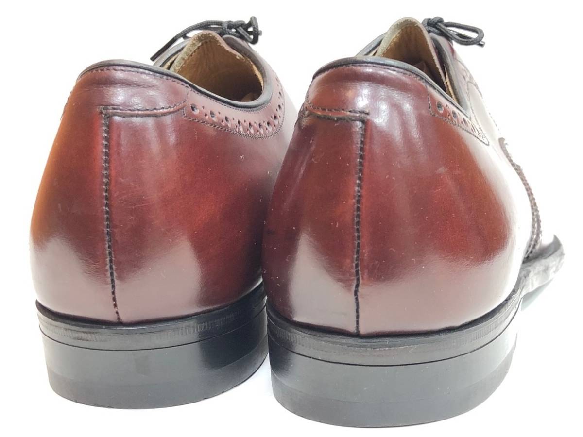 美品★ Johnston & Murphy ■ジョンストン&マーフィー ■ウイングチップビジネスシューズ ■米国製 / サイズ 8 D /#810 Johnston Murphy & メンズ シューズ 高級