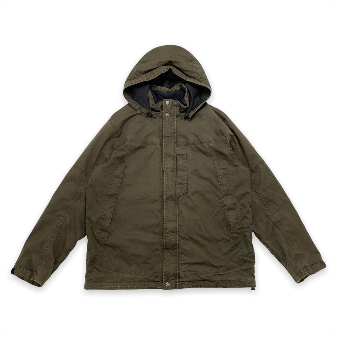 ティンバーランド ジャケット カーキ Timberland 古着 メンズ