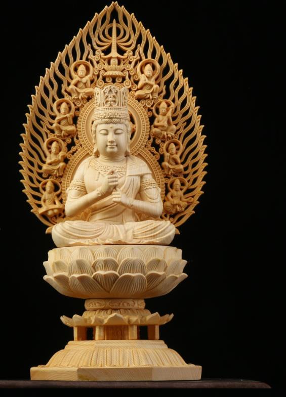 新入荷☆仏教美術 精密彫刻 鎮宅辟邪 工芸品 大日如来座像 新入荷☆仏教美術 精密彫刻 鎮宅辟邪 工芸品 大日如来座像