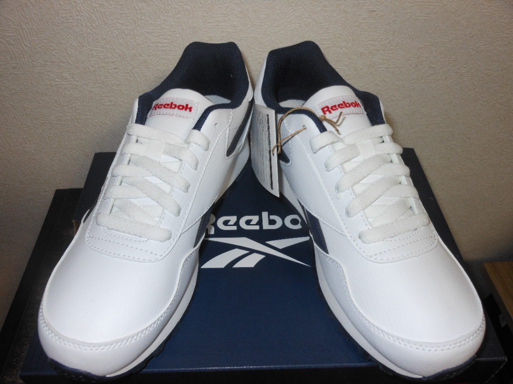 【新品】Reebok ROYAL REWIND RUN ホワイト×ネイビー 23.5cm