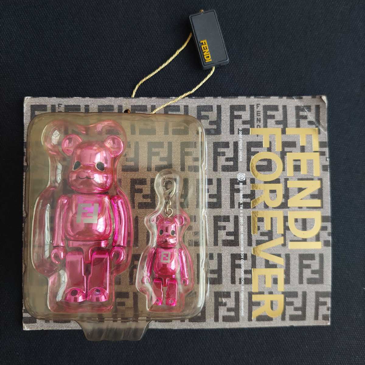 Medicom Be@rbrick Fendi Bearbrick FENDI 0 Box Series Toy Set Collectible – Blind 1 Pieces Unica