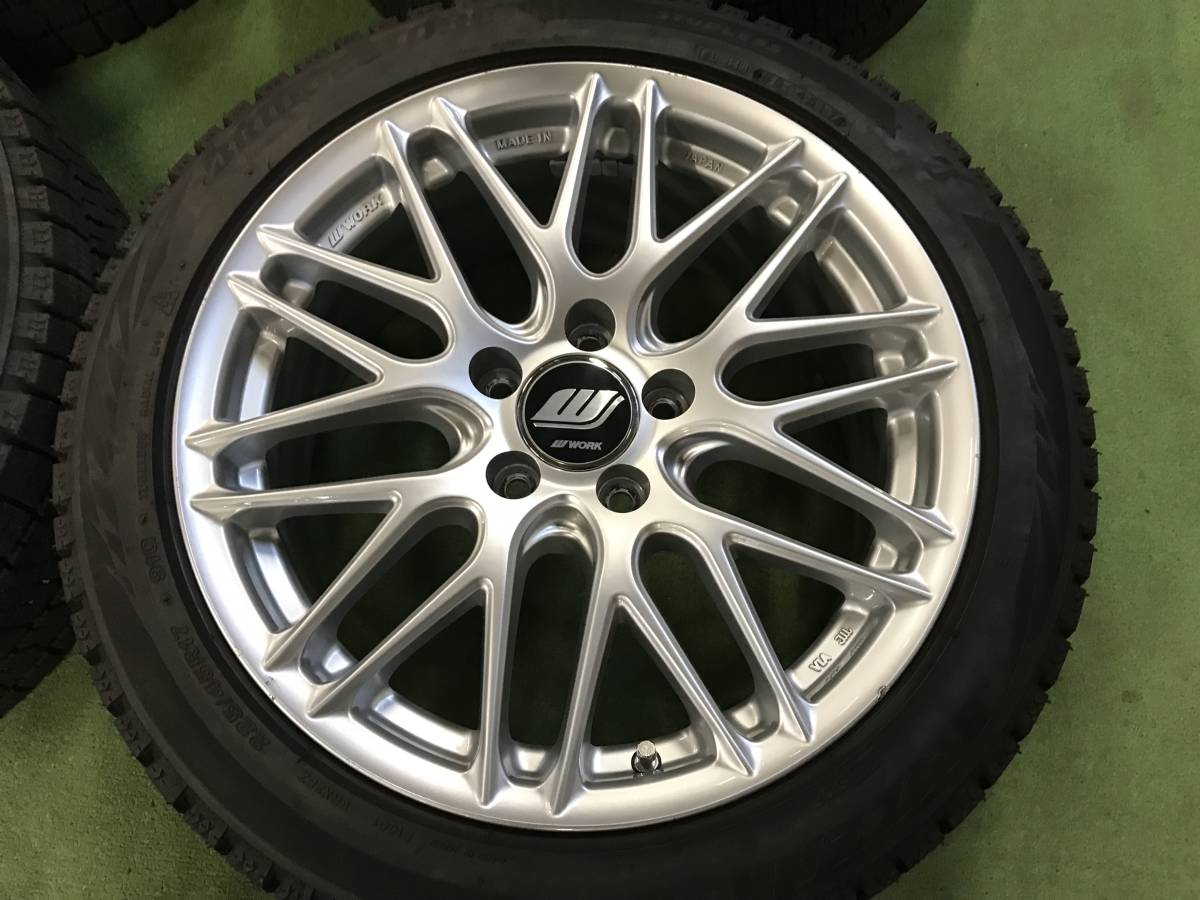 送料無料 WORK インポートレーベル ブリヂストン ブリザック VRX2 225/45R17 2017年製造 ベンツ W176 Aクラス C117 CLA W246 Bクラス - ring 225&frasl;45スタッドレスタイヤ VRX VW 225&frasl;55R16スタッドレス