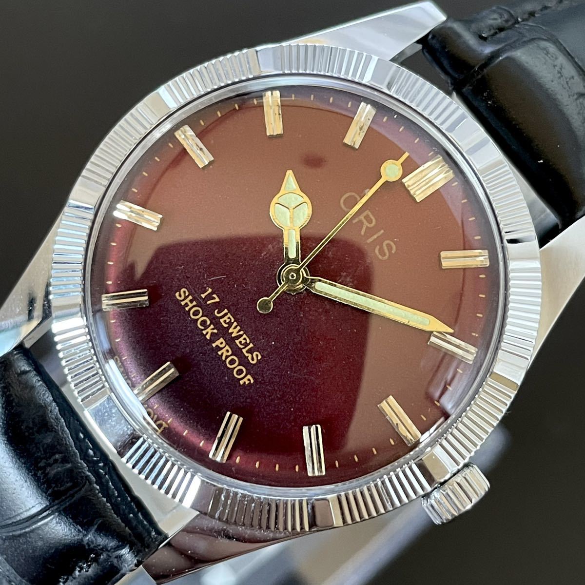 【人気，SALE】 大人の漂い ORIS オリス 1970年代 ヴィンテージ カスタム ブラウン アンティーク メンズ腕時計(オリス)｜売買されたオークション情報、yahooの商品情報をアーカイブ公開 - オークファン オリス