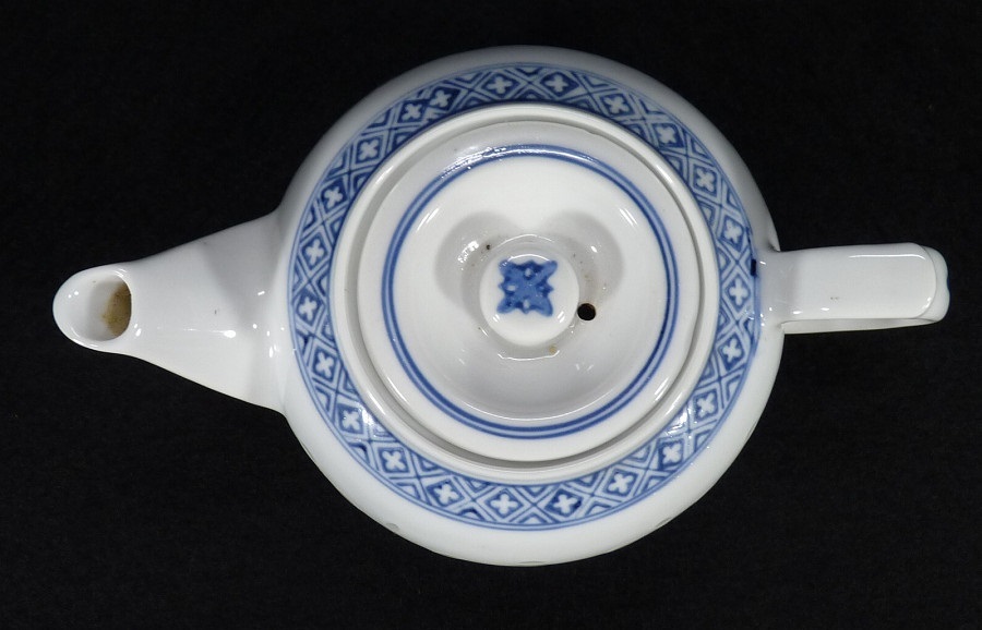 煎茶道具 景徳鎮 中国茶器 蛍透かし唐物 蛍焼 玩玉 急須
