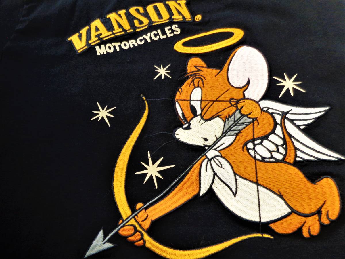 VANSON トムとジェリー コラボ × スタジャン TOM AND JERRY
