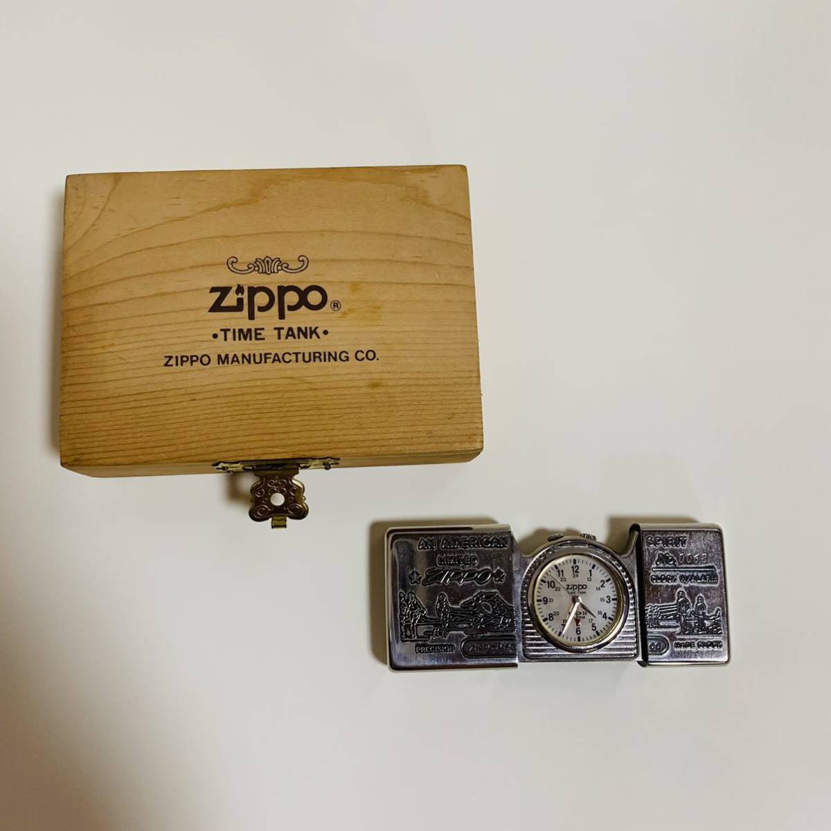 ZIPPO 希少美品、ジッポオイルライターSECOND RELEASE.中古品 公式通販 