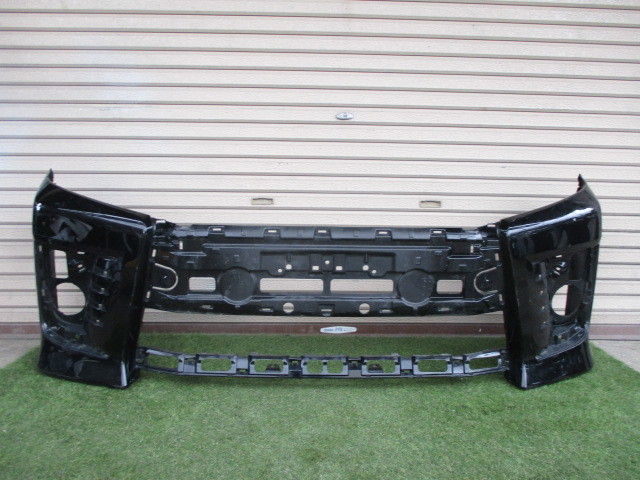 N12285 ヴォクシー ZS ZRR80W/ZRR85W 前期 純正 フロントバンパー 52119-28J00 ブラック 2209