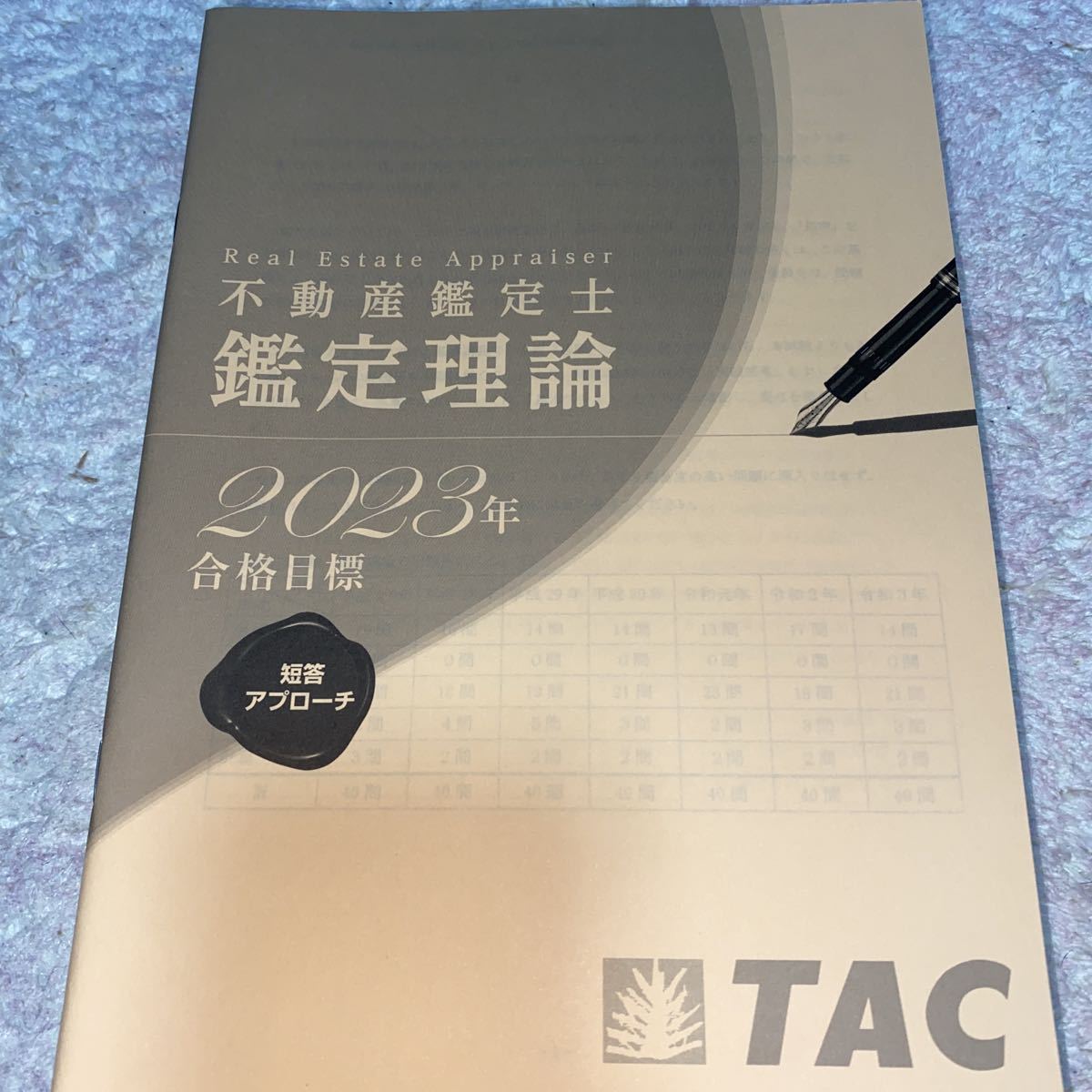 不動産鑑定士 TAC 鑑定理論 基本テキスト 2023年 - 2025年 2023不動産 