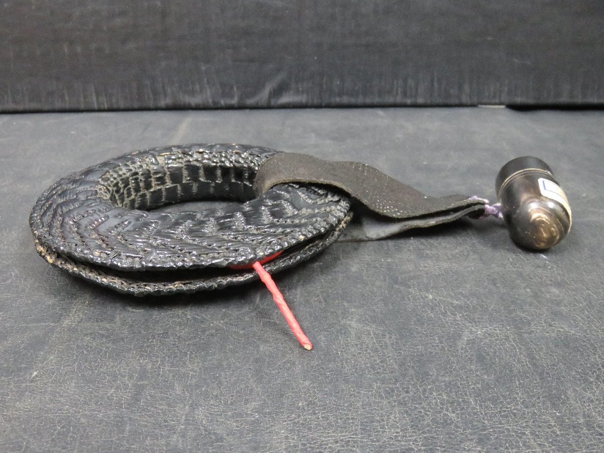 KD01◇横浜古物◇ 弓道 弦巻 ギリ粉入れ｜弓道 