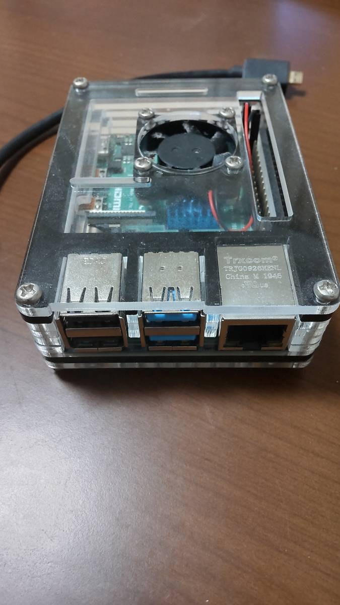 ラズベリーパイ4 / Raspberry Pi4 ModelB 4G FANありケース付き