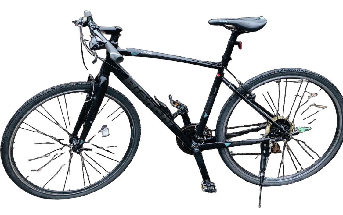 BIANCHI C・SPORT 1165-175cm ビアンキ クロスバイク中古品