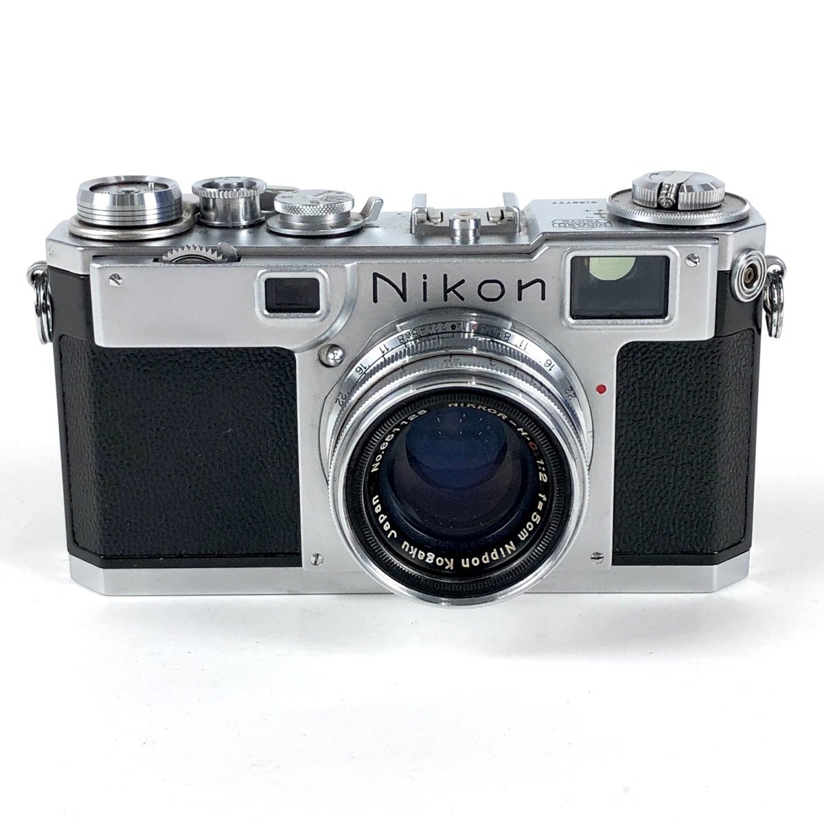 ニコン Nikon S2 + NIKKOR H.C 5cm F2 Sマウント 50mm フィルム レンジ