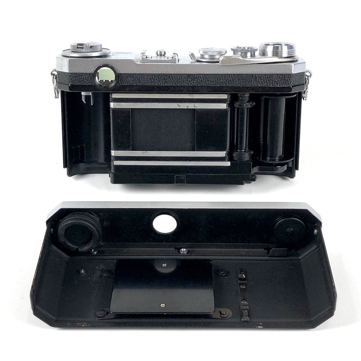 ニコン Nikon S2 + NIKKOR H.C 5cm F2 Sマウント 50mm フィルム レンジ
