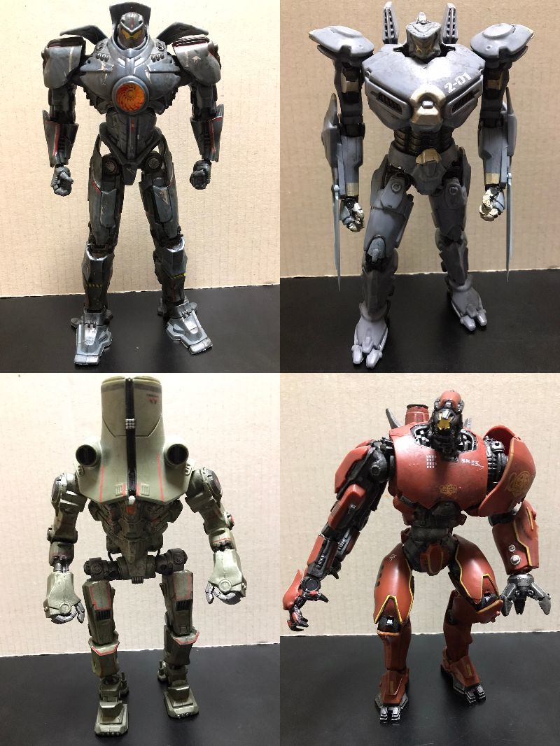 数量限定，お得 1円 NECA イェーガー 4体セットA パシフィック リム 7インチ アクションフィギュア ネカ 箱無し(その他)｜売買されたオークション情報、yahooの商品情報をアーカイブ公開 - オークファン その他