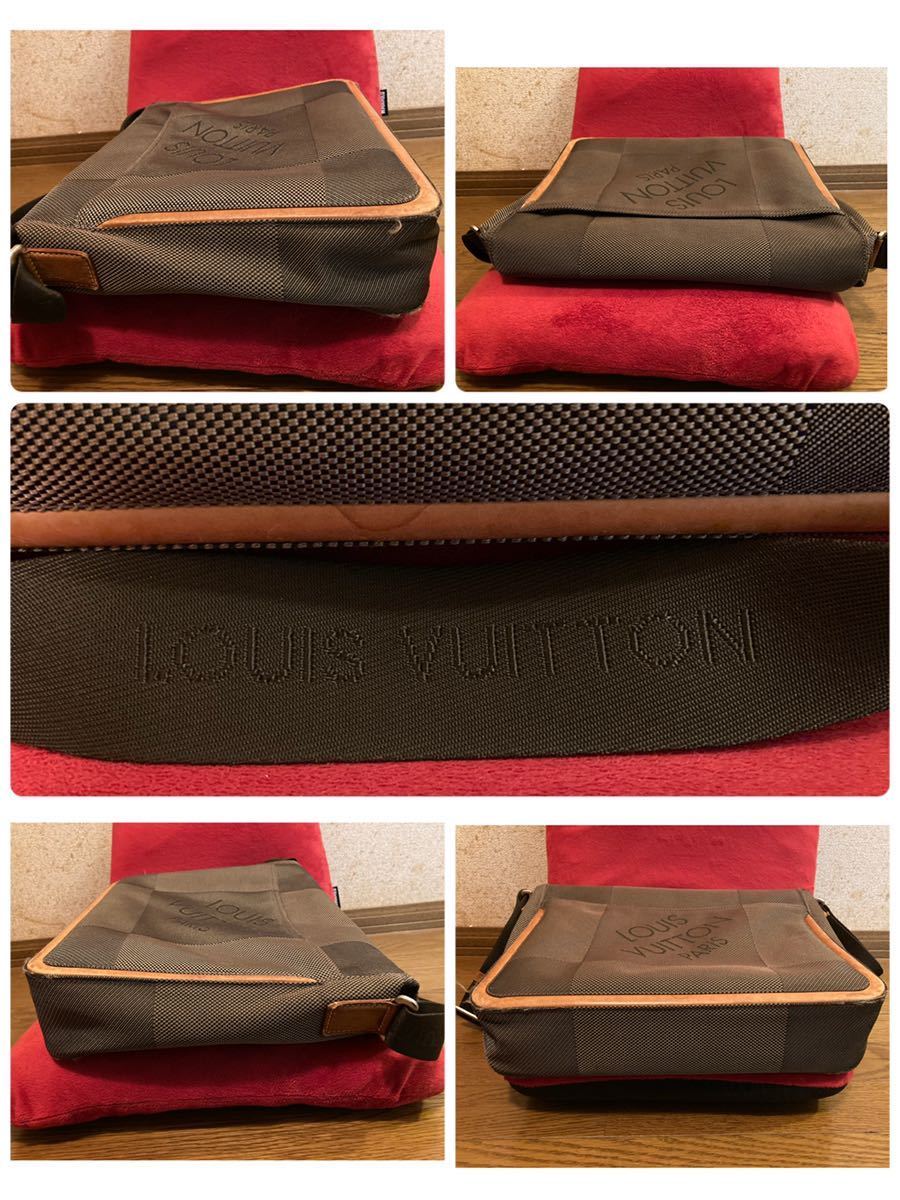 LOUIS ダミエ VUITTON ルイ トリオ・メッセンジャー ヴィトン ダミエグラフィット グラフィット VUITTON)ルイヴィトン ルイ・ヴィトン(LOUIS 公式 ダミエ・グラフィット｜ルイ・ヴィトン ルイヴィトン ブラウン ジェイクメッセンジャー アマゾン