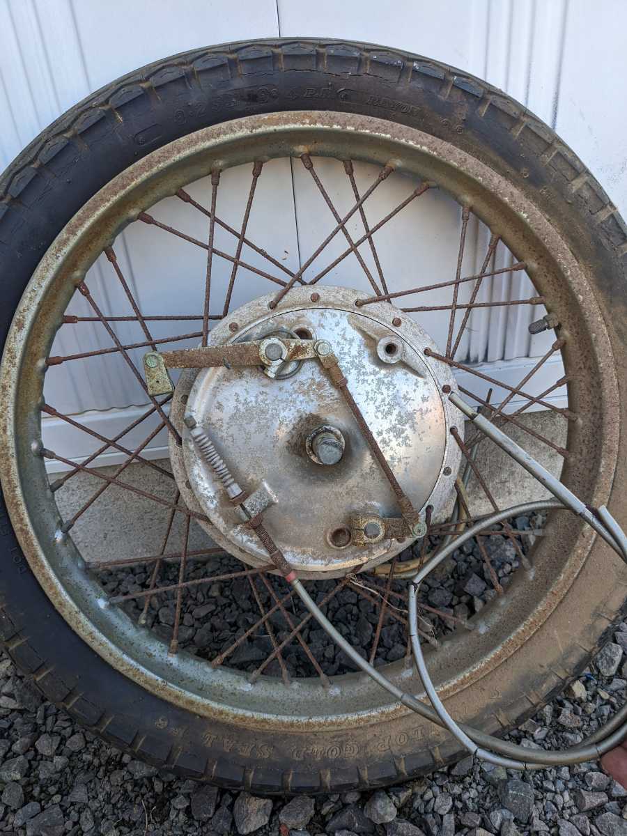 ご確認ページ CB450 フロントホイール一式