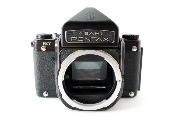 人気SALE，新品 美麗品 ペンタックス PENTAX 6x7 後期モデル 中判 フィルムカメラ with アイレベル ファインダー 1053778(ペンタックス)｜売買されたオークション情報、yahooの商品情報をアーカイブ公開 - オークフ 中判