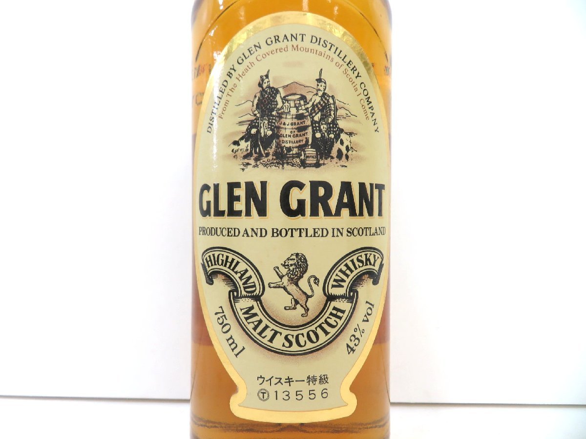 古酒 1円～スタート GLEN GRANT グレン グラント ESTABLISHED 1840