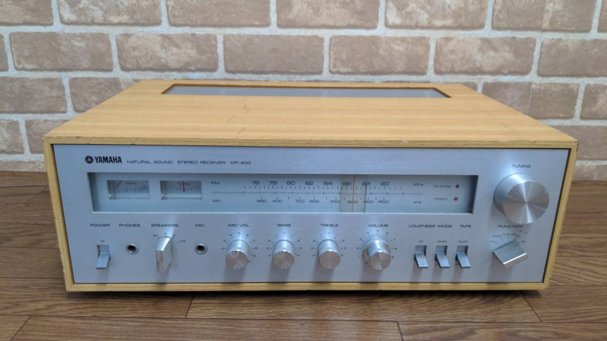 YAMAHA ヤマハ レシーバーCR400 ジャンク品 CR-400 YAMAHA ステレオ