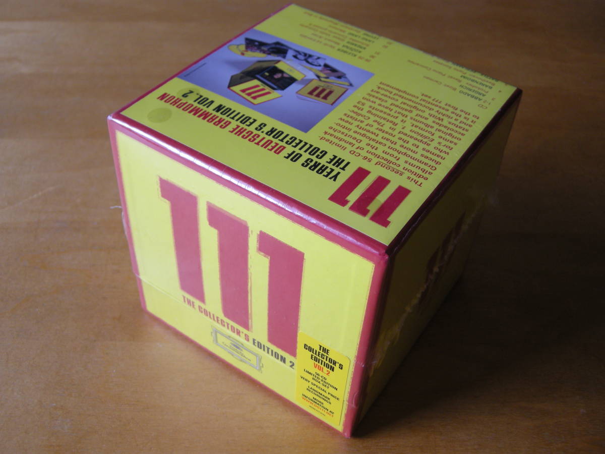 新品，格安 ドイツ グラモフォン111周年記念/ザ コレクターズ エディション VOL.2 111 YEARS OF DEUTSCHE GRAMMOPHON 56枚組ボックスセット(オペラ)｜売買されたオークション情報、yahooの商品情報をアーカイブ公開 - オペラ