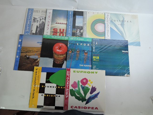 カシオペア レコードまとめ売り 10枚 フュージョン クロスオーバー