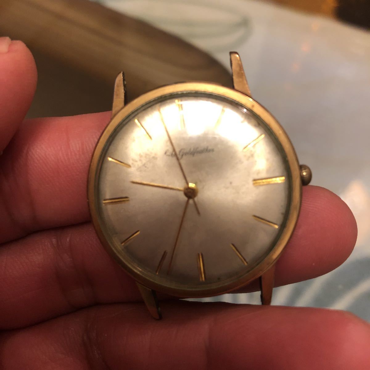 ☆SEIKO Goldfeather 25石 14K GOLD FILLED セイコー ゴールドフェザー 