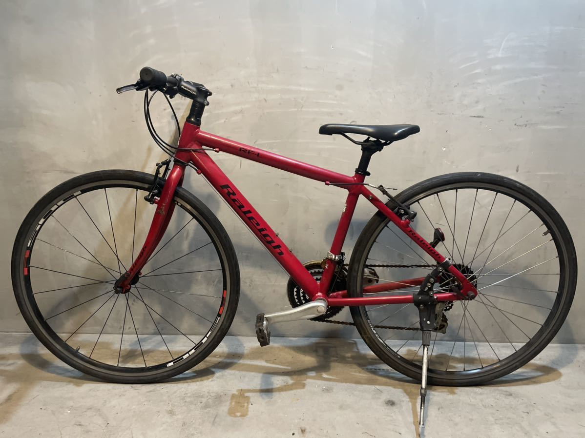RALEIGH ラレー RF-L 700C アルミ 24速 420mm クロス白 RALEIGH ラレー