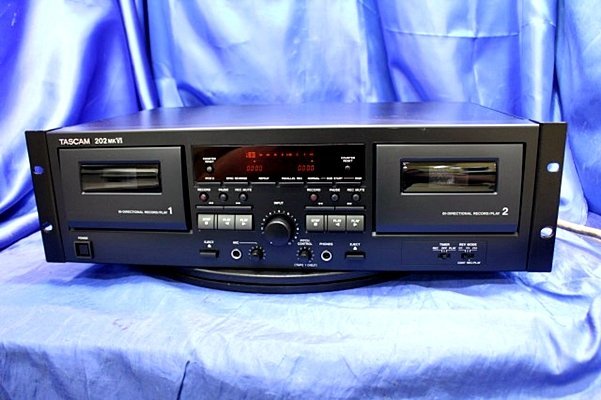 TASCAM | タスカム : 202MKV ダブルカセットデッキ (日本) 202MKVI