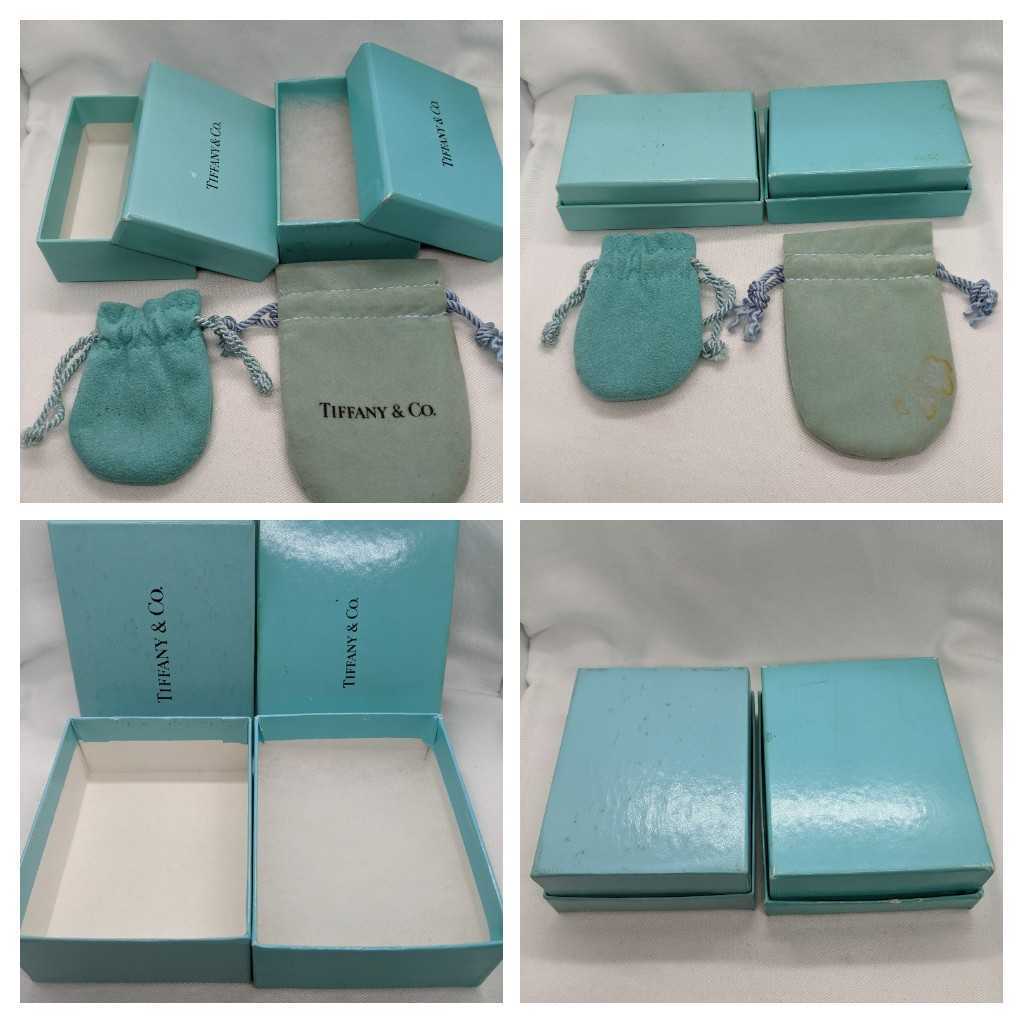 ティファニー TIFFANY シルバー ネックレス トップ リング 925 750 18K フック&アイ ハート ウィメンズ 保証書 保存袋 箱 ジャンク