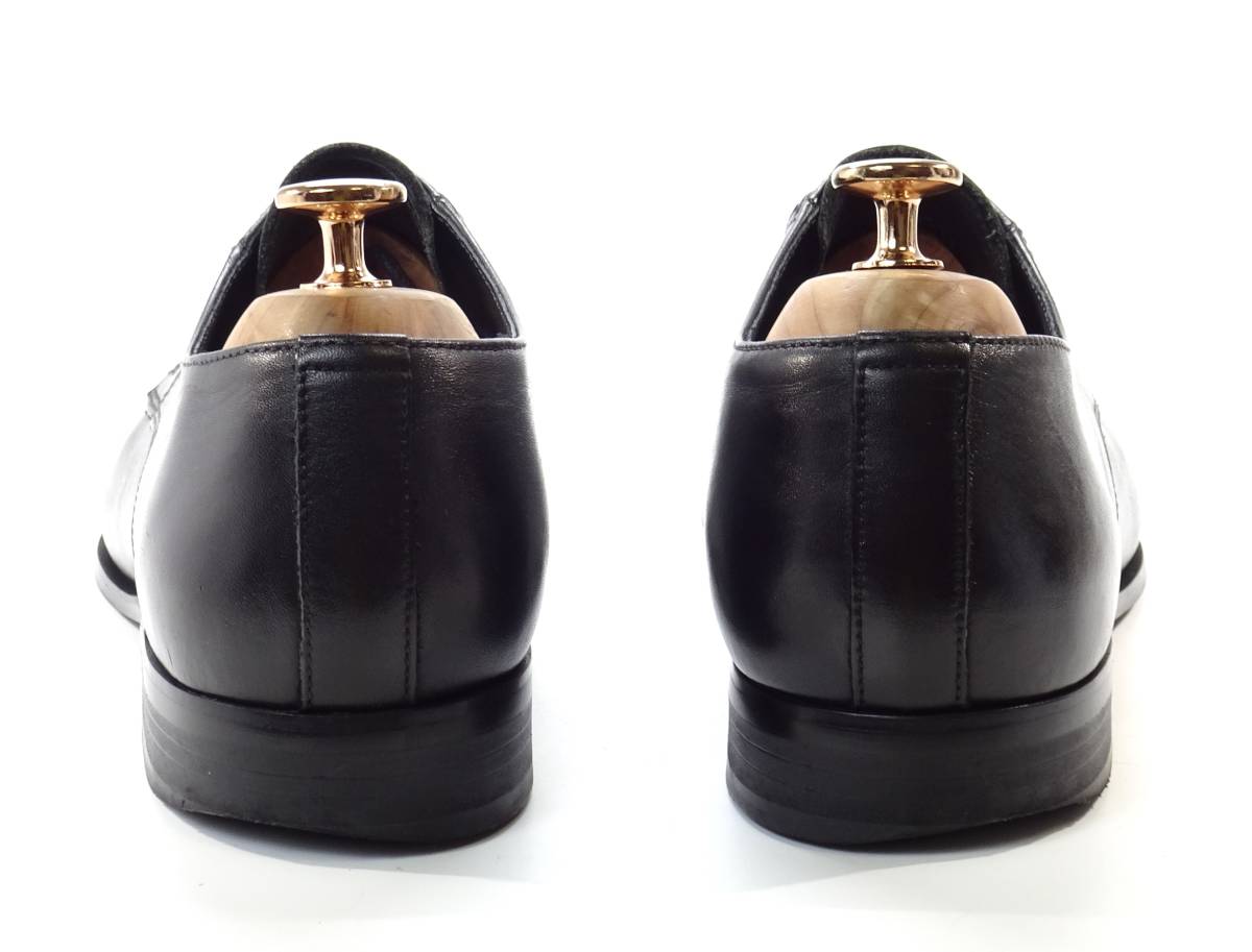 HAMNETT KATHARINE 即決 LONDON メンズ 黒 キャサリンハムネット 本革