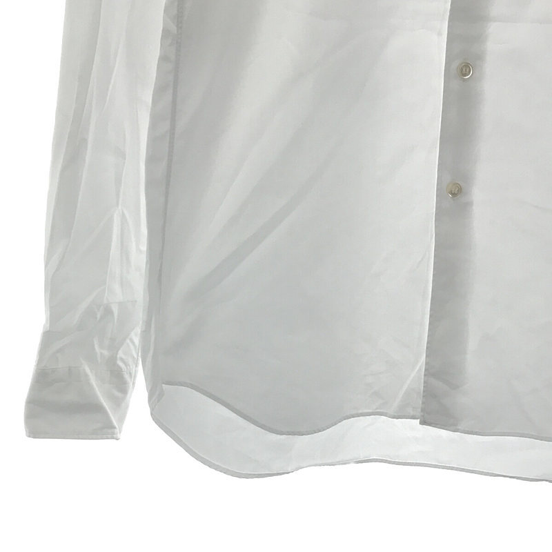 COMME des GARCONS HOMME PLUS / コムデギャルソンオムプリュス | 国旗 ロゴプリント コットン シャツ | XS | des COMME Homme Button Up SS23