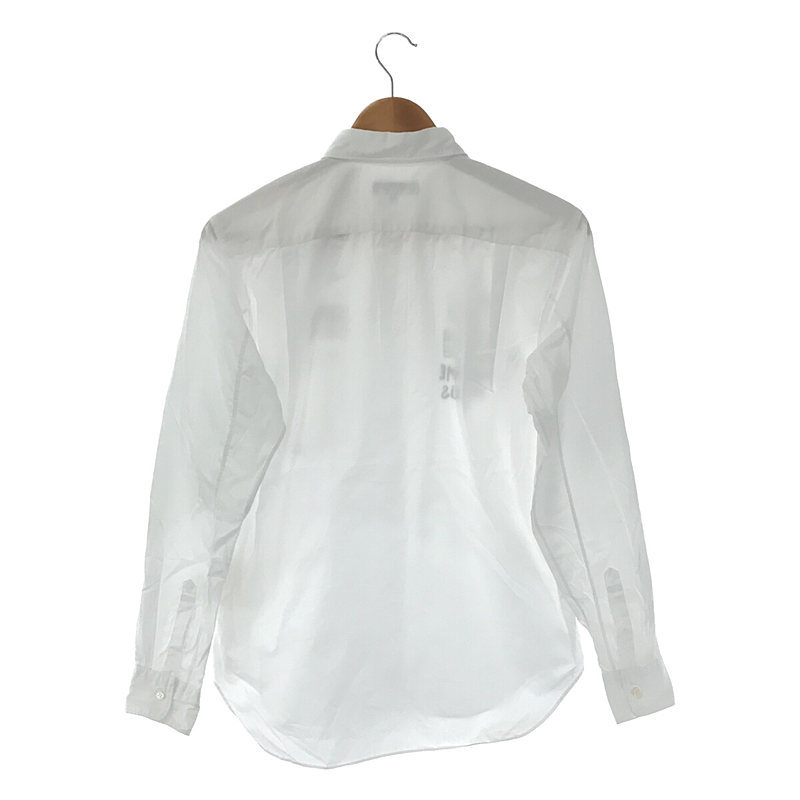 COMME des GARCONS HOMME PLUS / コムデギャルソンオムプリュス | 国旗 ロゴプリント コットン シャツ | XS | des COMME Homme Button Up SS23