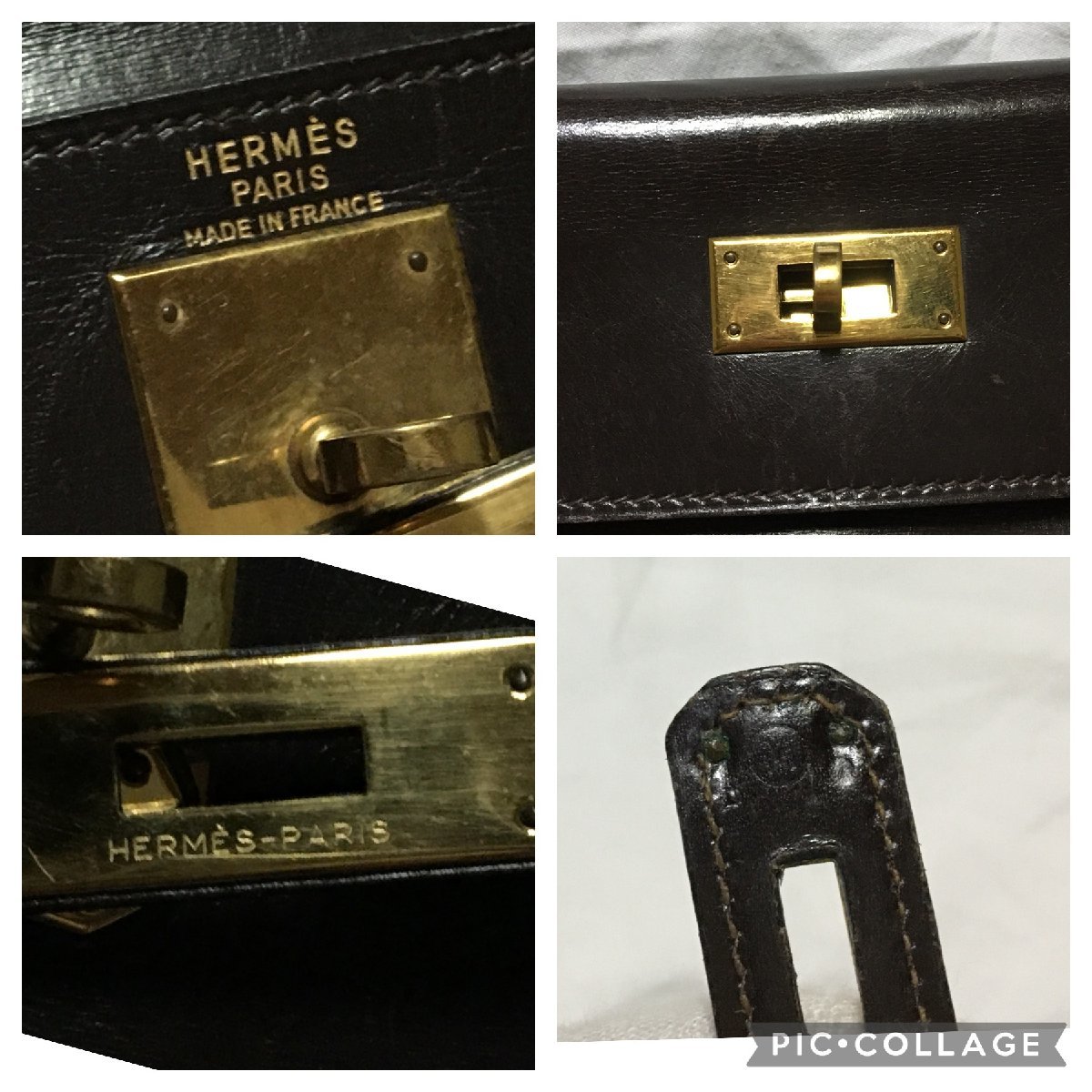 【ビンテージ】HERMES エルメス ケリー 28 ハンドバッグ★バッグ★レディース★〇M 刻印 中古 RA-07 ハンドバッグ ケリー28 エルメス(HERMES)エルメス エルメス 〇V レディース