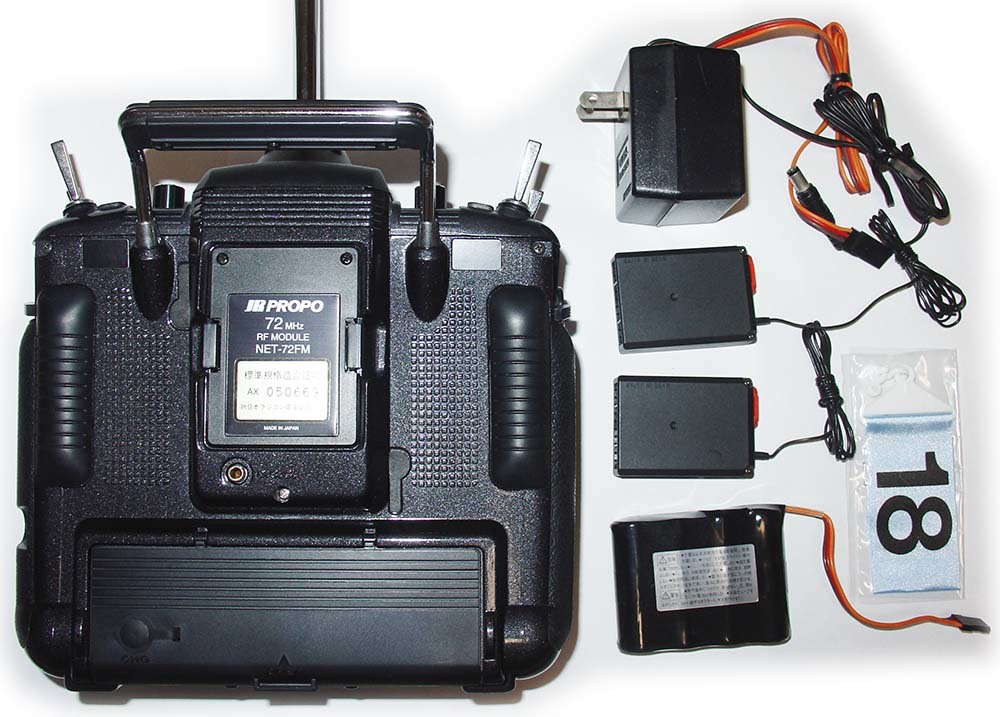 JRプロポ【PCM10X送受信機セット】ヘリ用 PCM10X送信機•受信機 JR