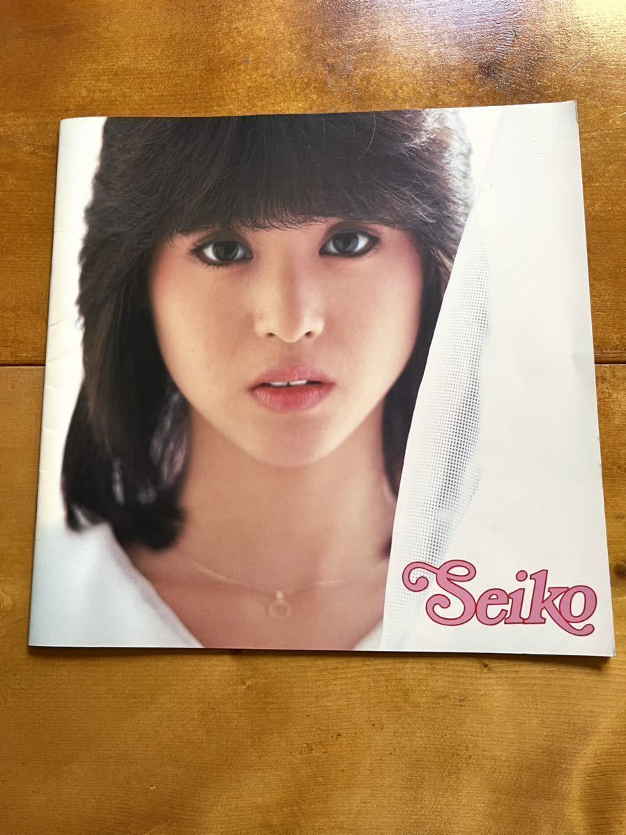 松田聖子 コンサートツアー パンフレット グッズ 写真 Seiko Matsuda 