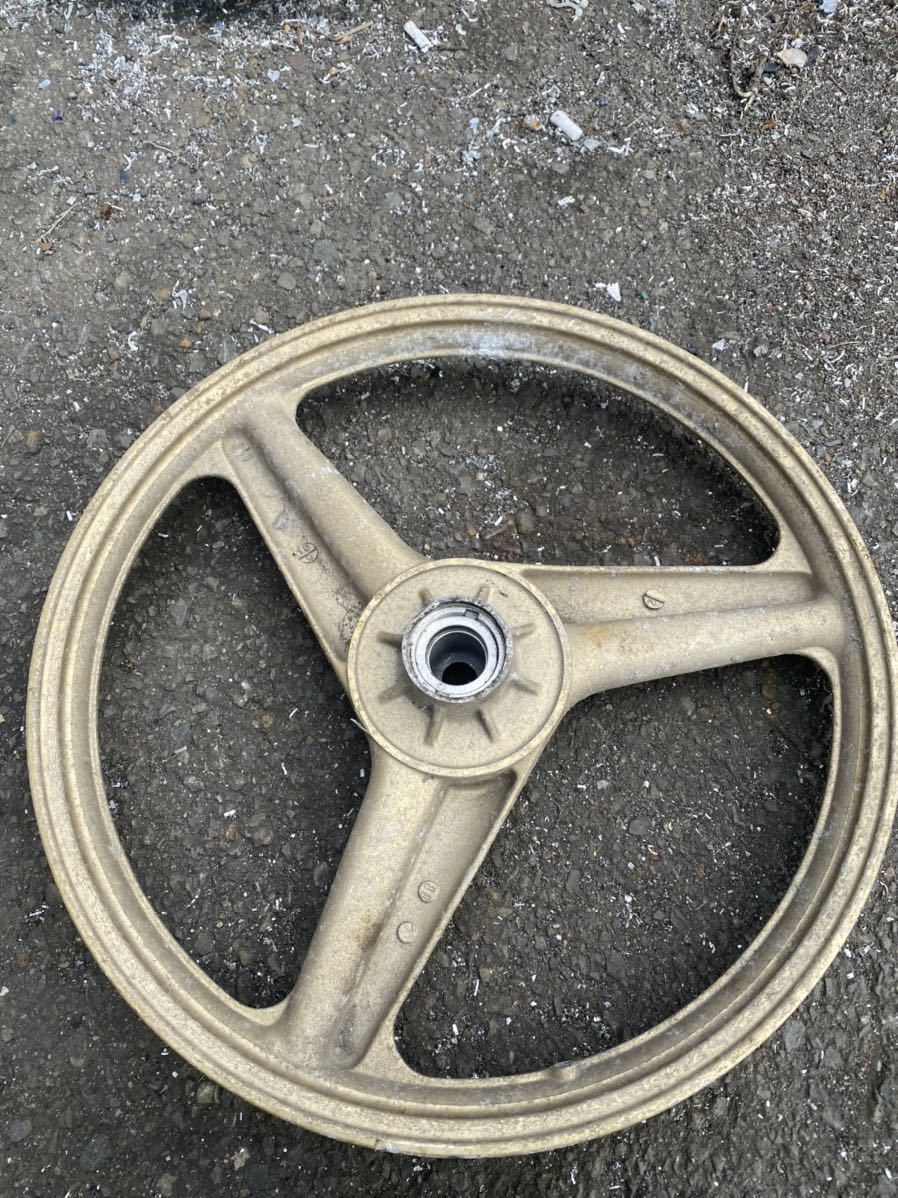 ns50f フロントホイール nsr 純正部品 NS50F AC08 フロントホイール