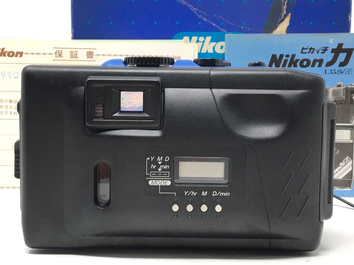 Nikon ニコン L35AWAD ピカイチカリブ 動作品 コンパクトカメラ 2
