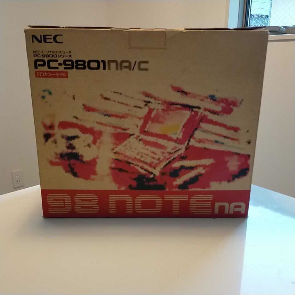 NEC PC-9801NA 本体（ジャンク品）&付属品 NEC PC-9801NA 本体