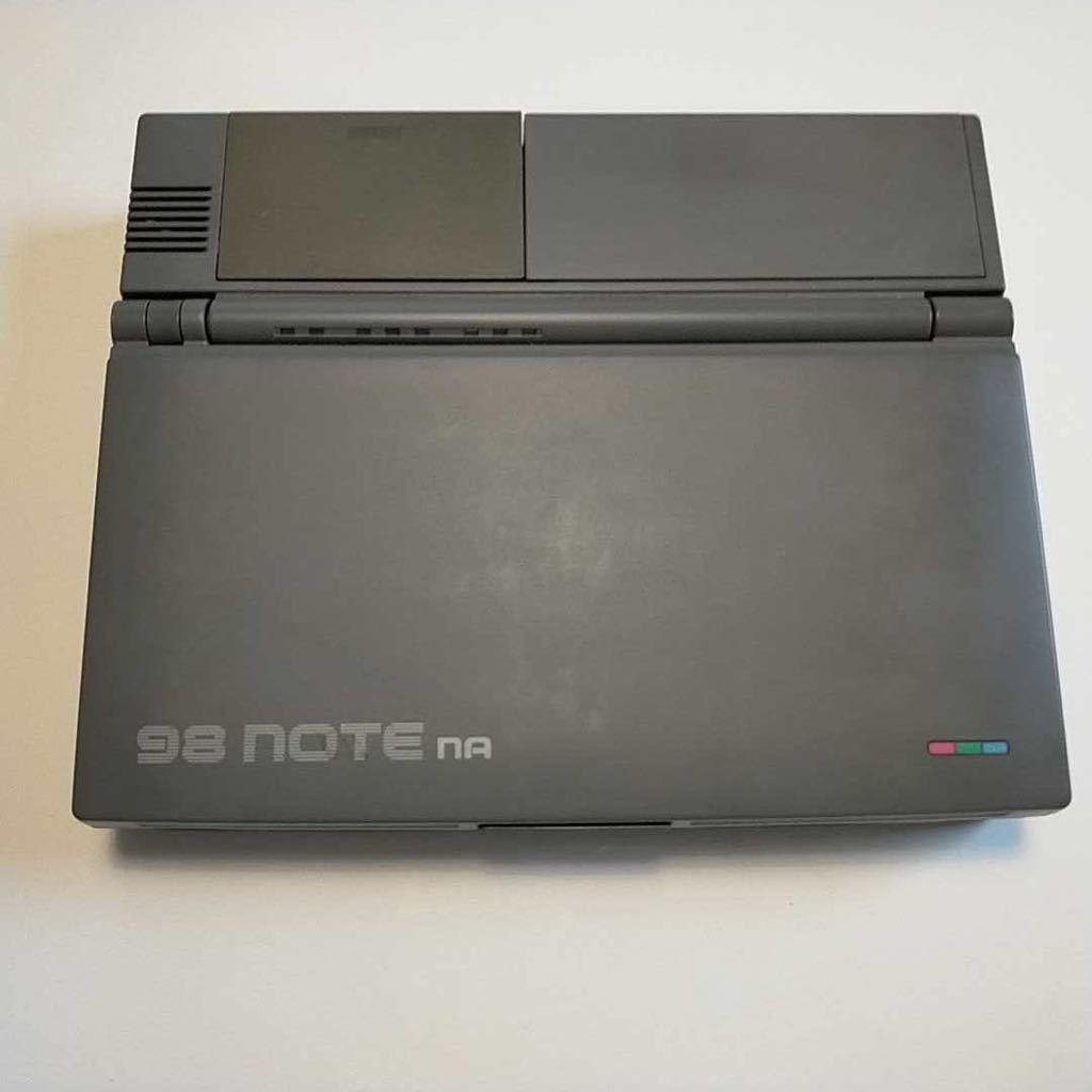 NEC カラーノート　PC9801NA/C　純正ACアダプター　ジャンク ジャンク] NEC PC-9801NA/C ACアダプタ 箱/購入時マニュアル類一式付き