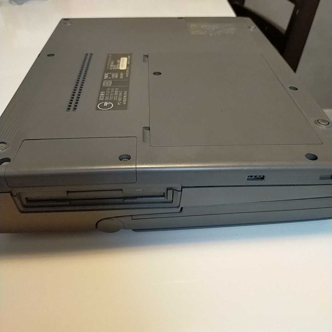 ジャンク] NEC PC-9801NA/C ACアダプタ 箱/購入時マニュアル類一式付き