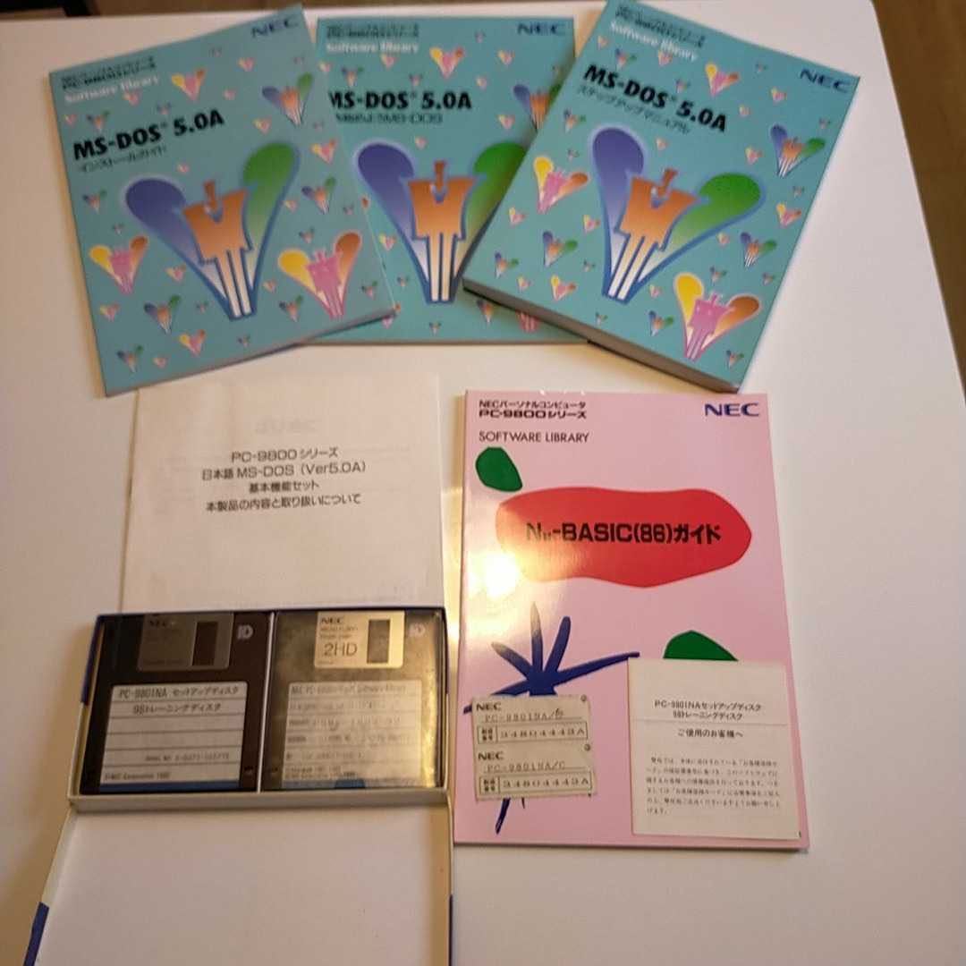 ジャンク] NEC PC-9801NA/C ACアダプタ 箱/購入時マニュアル類一式付き