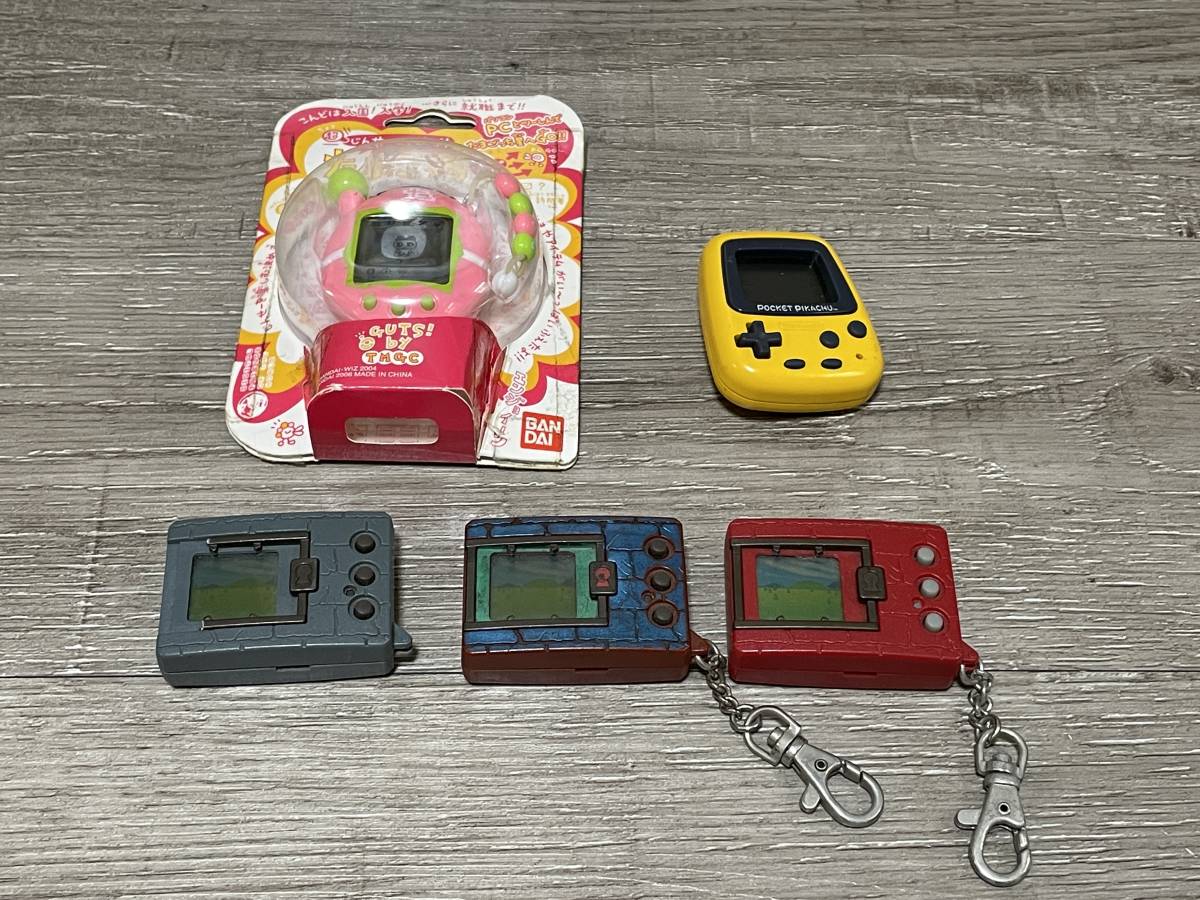 【数量限定，定番】 携帯ゲーム デジタルモンスター ポケットピカチュウ たまごっち 等 5個 まとめ売り 未チェック デジモン たまごっちplus(その他)｜売買されたオークション情報、yahooの商品情報をアーカイブ その他