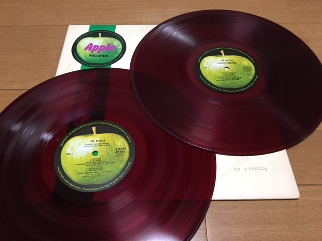  ローナンバー3ケタ前半 ザ ビートルズ ホワイトアルバム AP-8570 71 丸帯赤盤 完品(THE BEATLES)｜売買されたオークション情報、yahooの商品情報をアーカイブ公開 - オークファン B