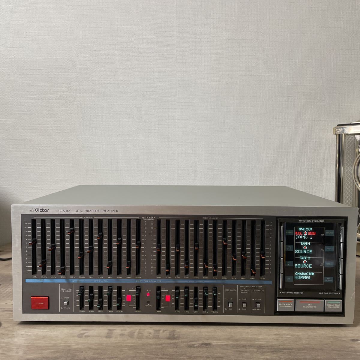 Victor ビクター グラフィックイコライザー SEA-80 SEA-R7 - ビクター 