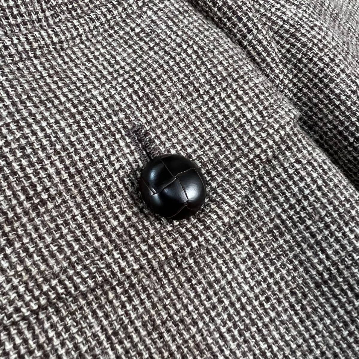 burberrys テーラードジャケット　千鳥格子　チェック　くるみボタン　11 burberrys テーラードジャケット 千鳥格子 チェック くるみボタン 11