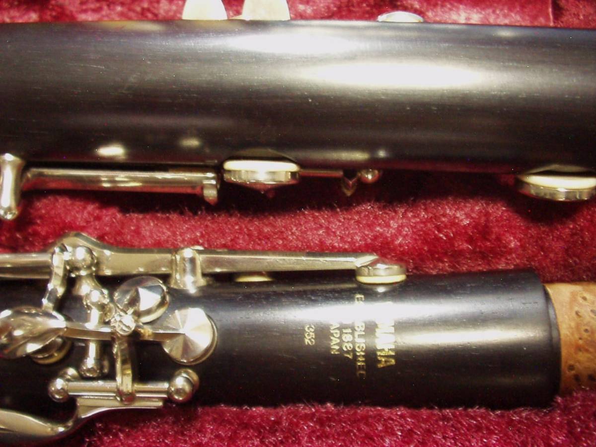 ◆即落◆YAMAHA クラリネット◆ヤマハ ＹＣＬ３５２ 木製◆楽器店で全タンポ交換・調整済／美品_4