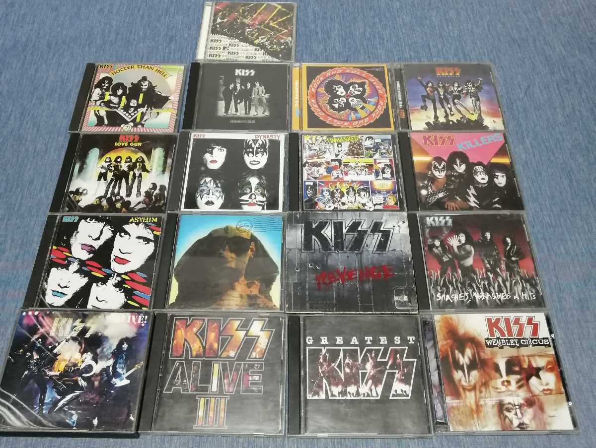 数量限定，格安 キッス KISS CD 17枚セット(Kiss)｜売買されたオークション情報、yahooの商品情報をアーカイブ公開 - オークファン K