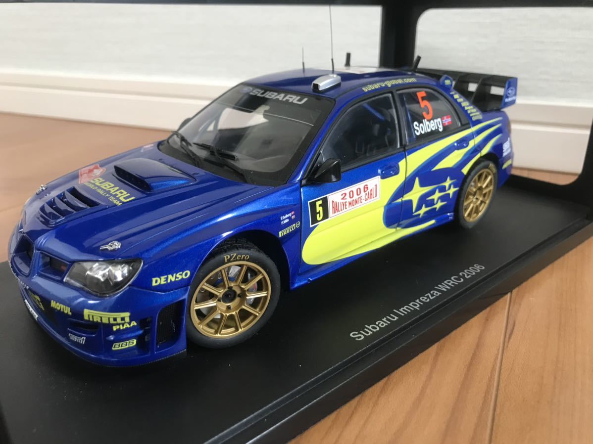 1/18 オートアート スバル インプレッサ WRX STI 2006 1/18 オート