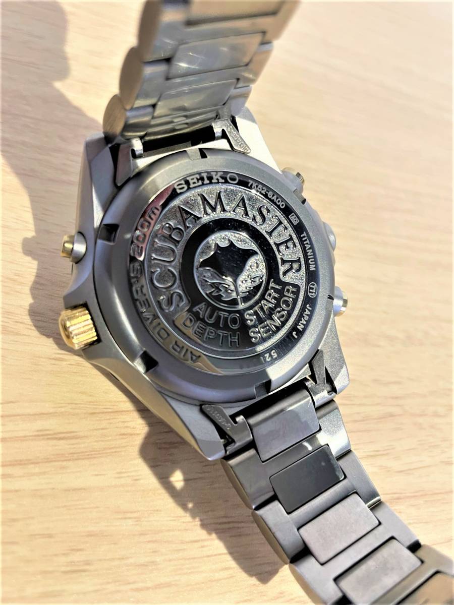 SEIKO SCUBA MASTER セイコー スキューバマスター 7K52-6A00 チタン QZ